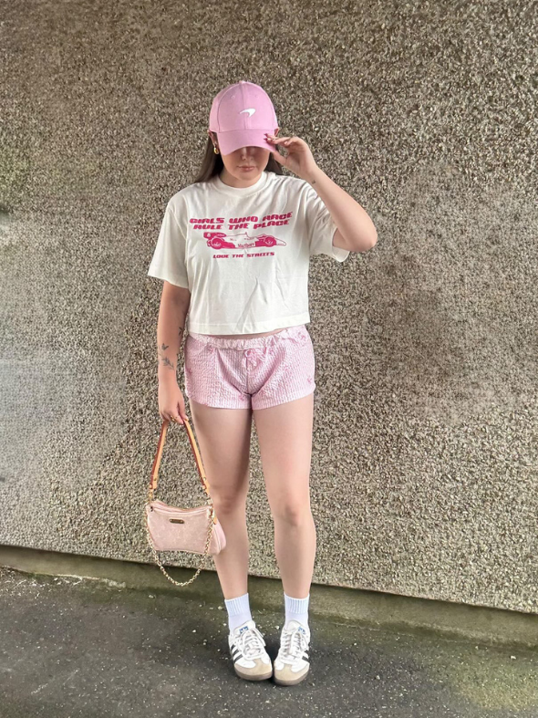 Girls Who Race Rule The Place Crop Top