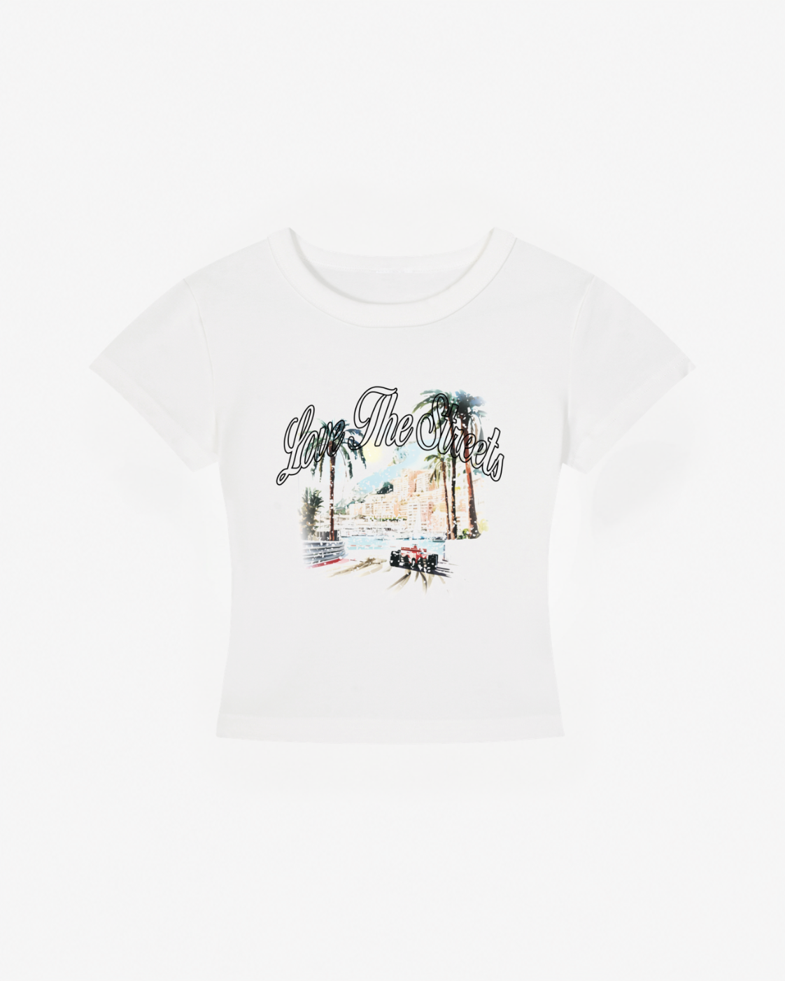 Monte Carlo Cropped Tee