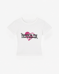 Speed is My Love Language Cropped Tee