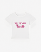Girls Who Race Rule Place Cropped Tee