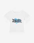 Fast Girls Fast Lives Cropped Tee