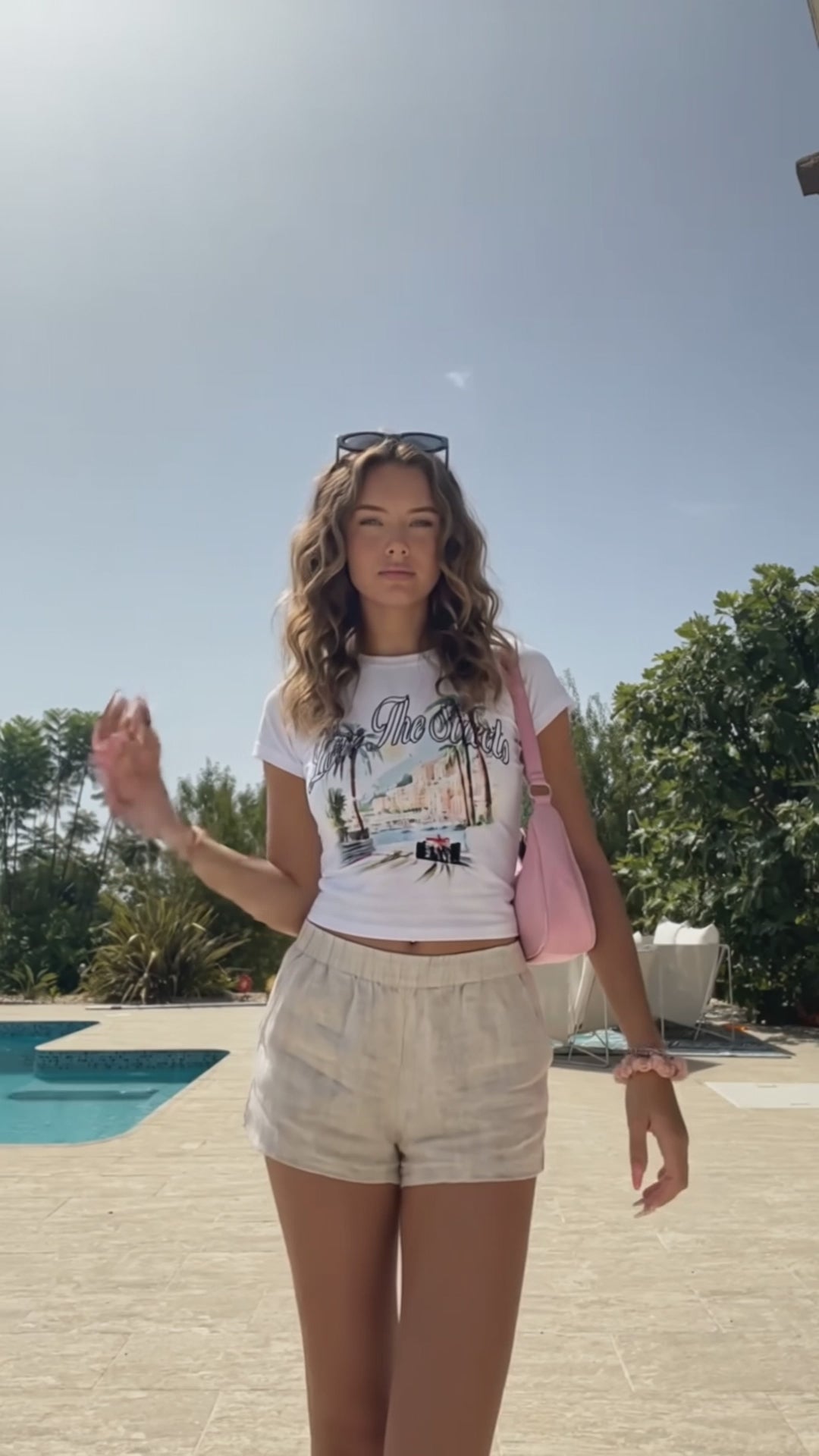 Monte Carlo Cropped Tee